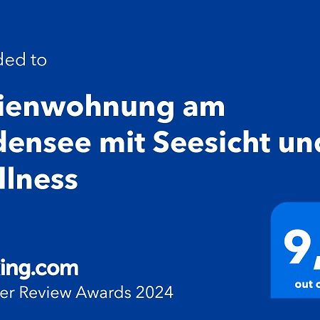Ferienwohnung Am Bodensee Mit Seesicht Und Wellness Rorschacherberg Exterior photo